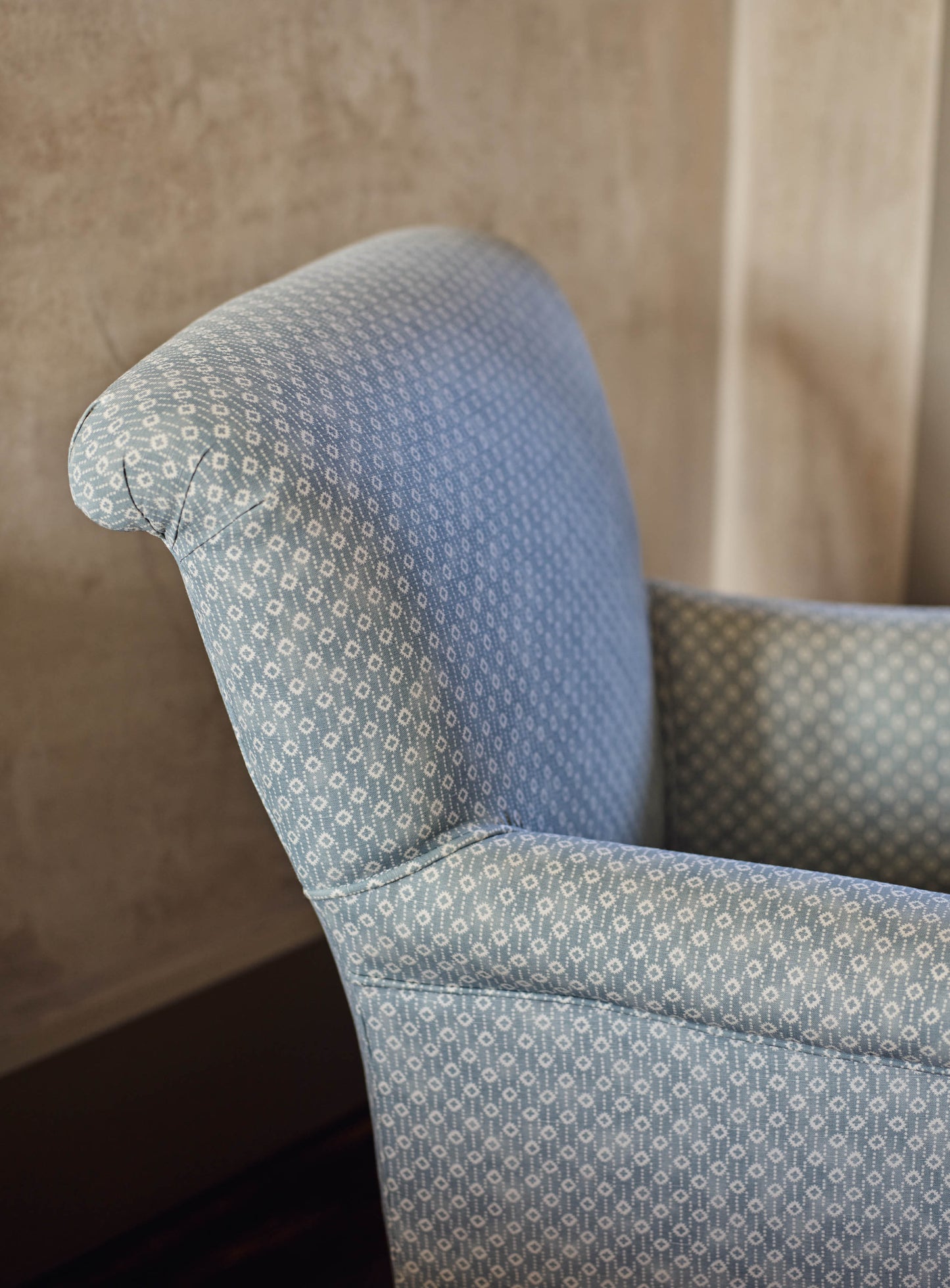 Fotoliu Finley, Ditsy Blue