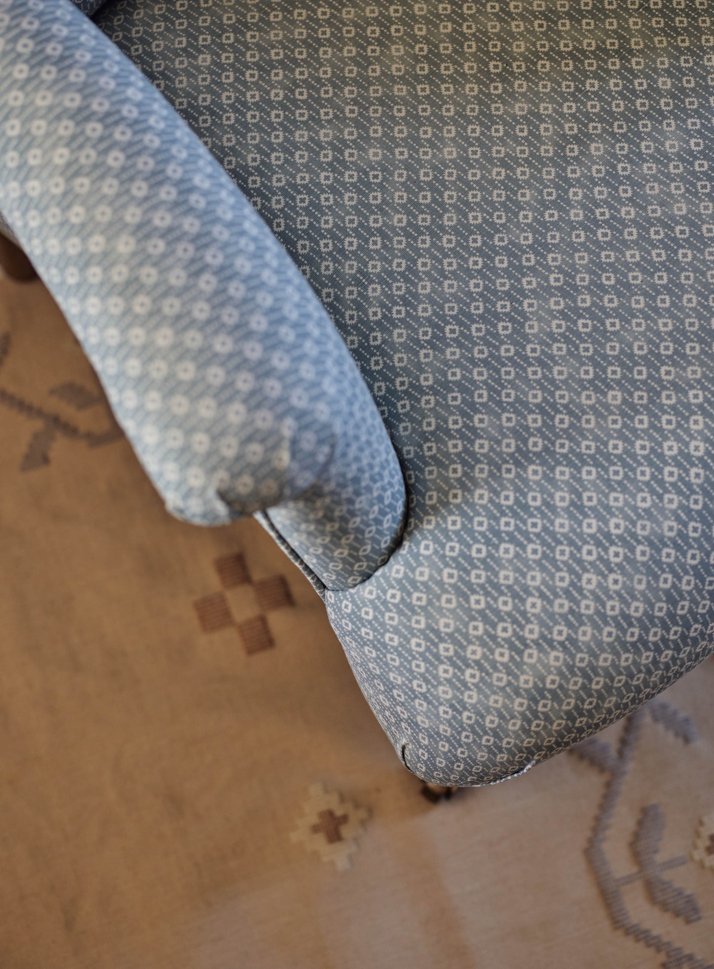 Fotoliu Finley, Ditsy Blue