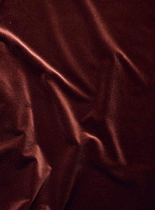 Taburet Elbert, Rust Velvet