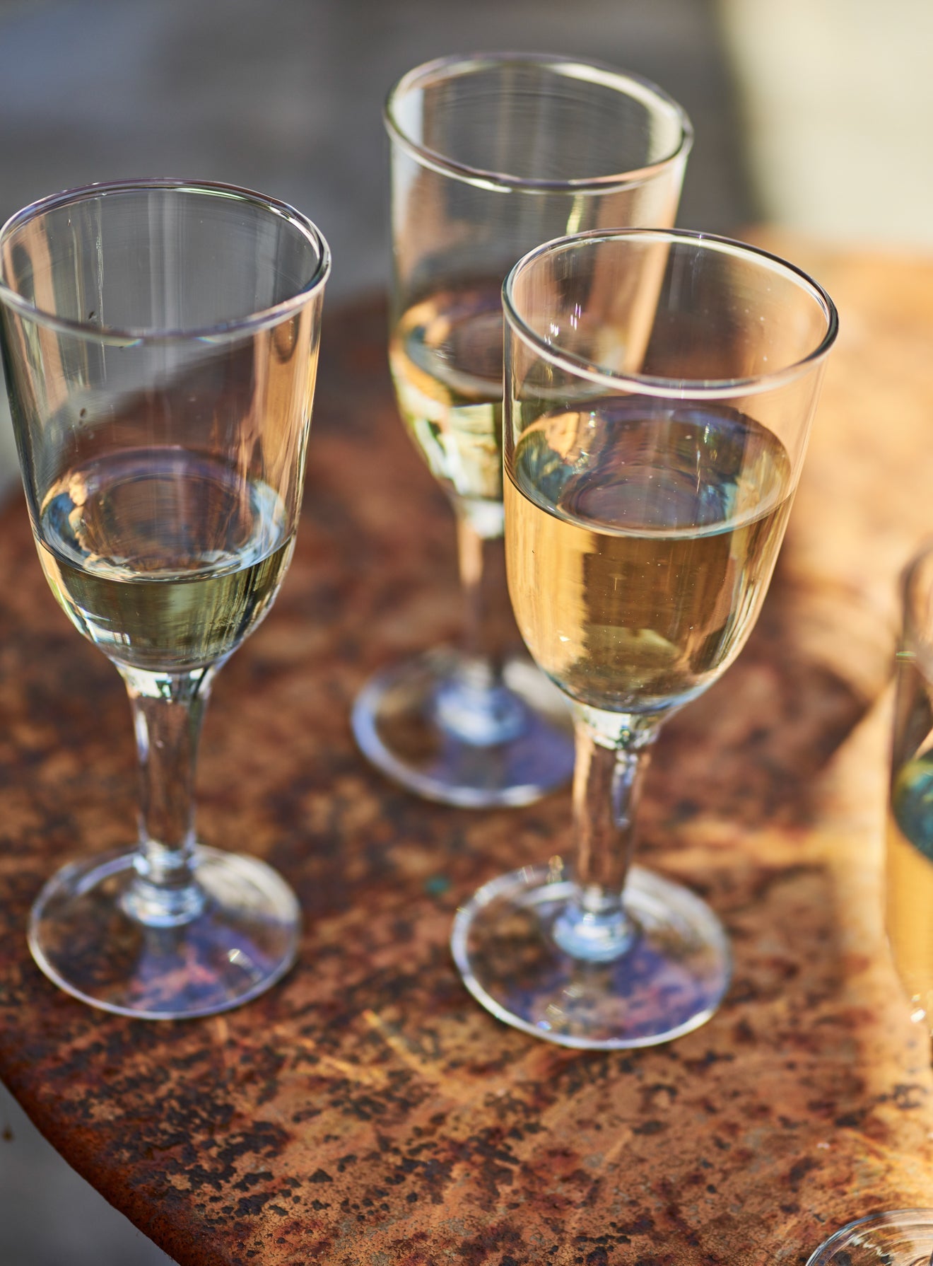 Pahare de vin reciclate Abel, set de patru