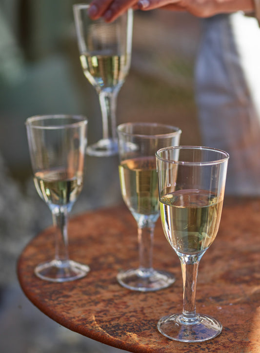 Pahare de vin reciclate Abel, set de patru