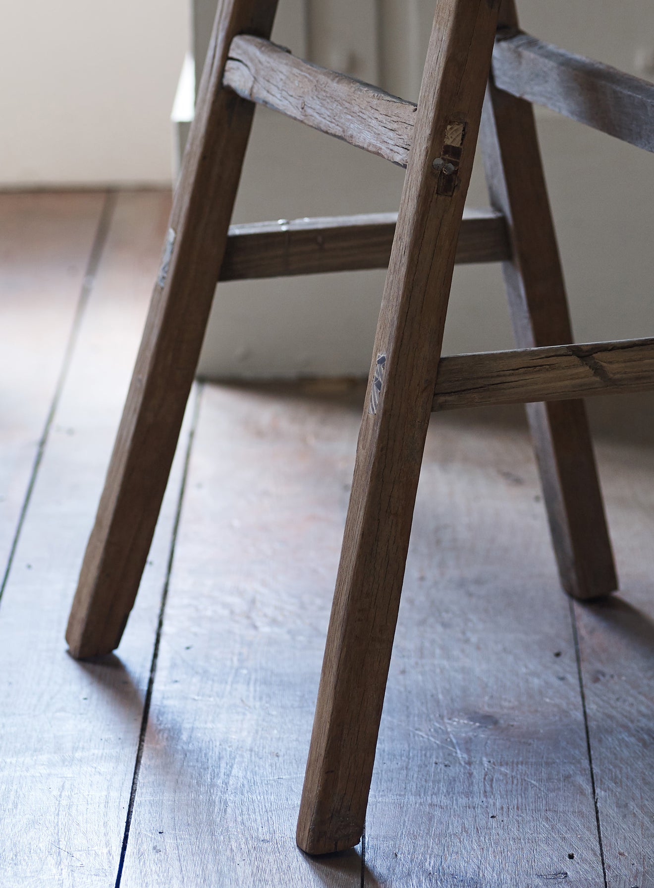 Taburet rustic Benvy, mic