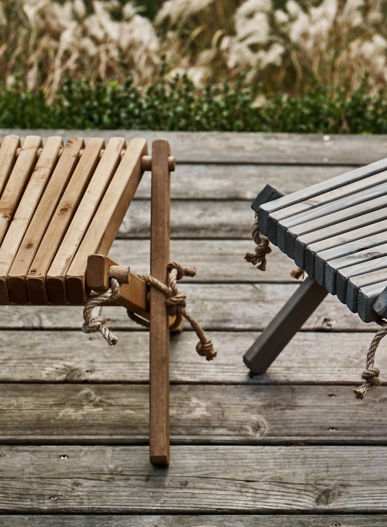 Scaun pentru exterior Harmen, mesteacan