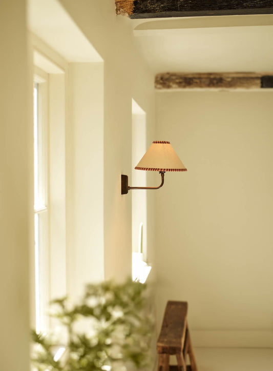 Lampă de perete Irving, bronz învechit