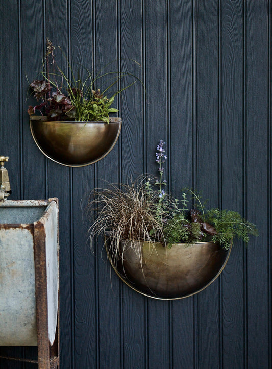 Jardiniera de perete Sola Brass