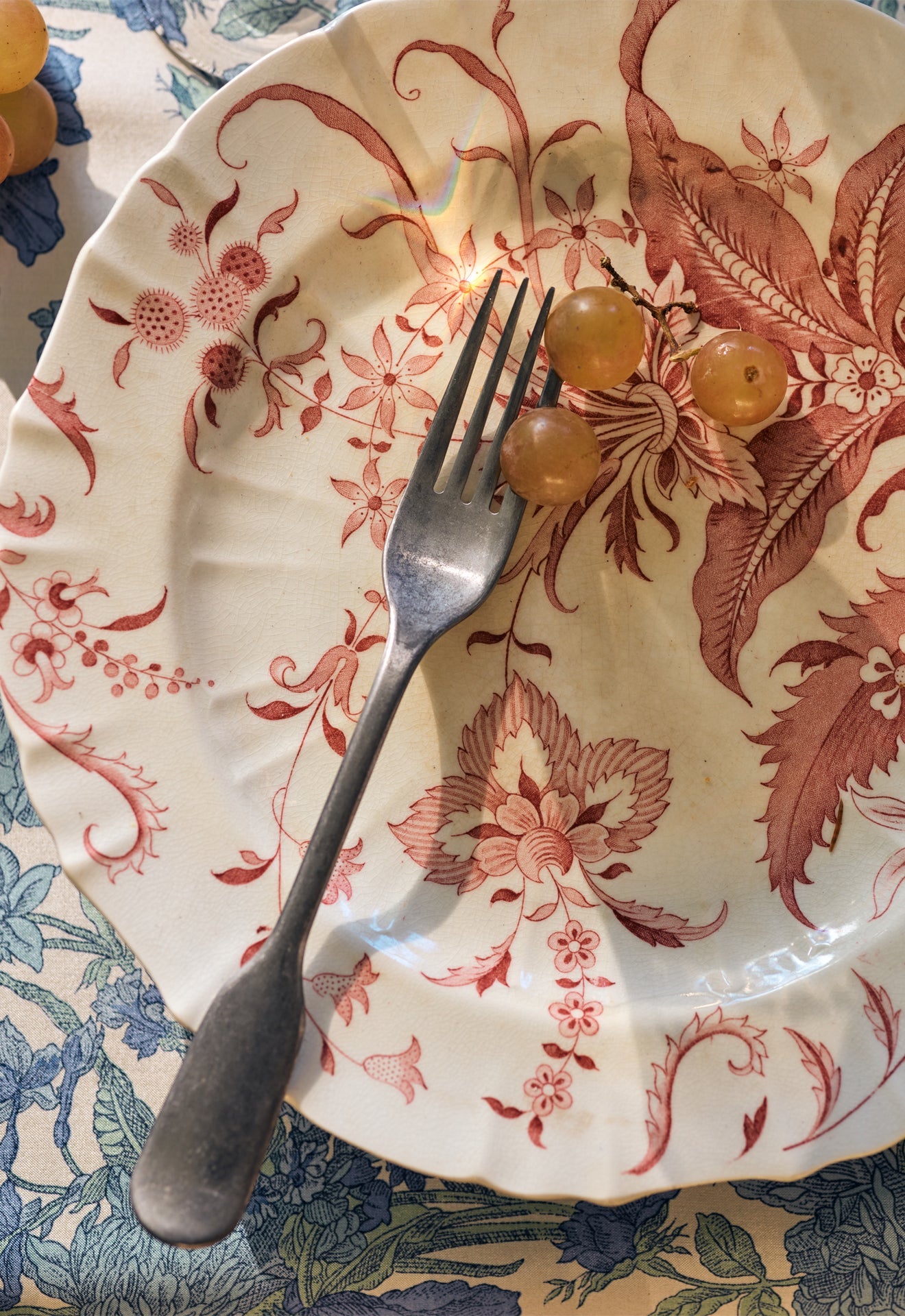Tacâmuri din satin vintage, set de 42 de bucăți